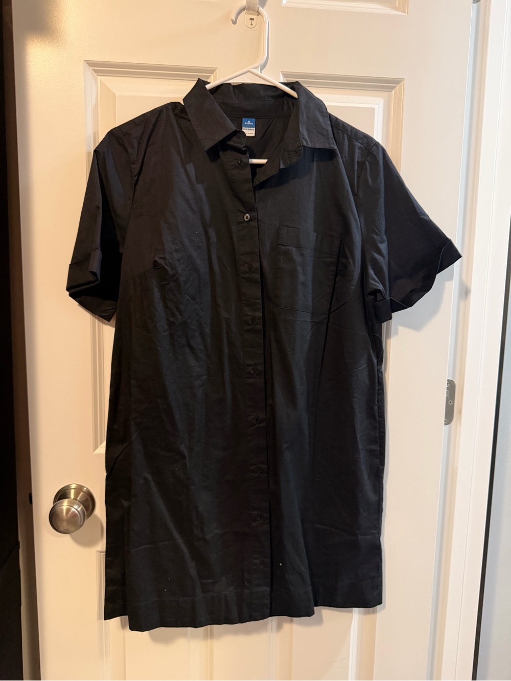 Old Navy Button Up T-Shirt Dress (Petite)